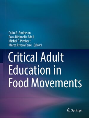 cover image of Critical Adult Education in Food Movements